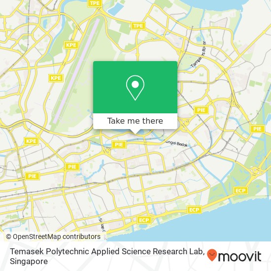 Temasek Polytechnic Applied Science Research Lab map