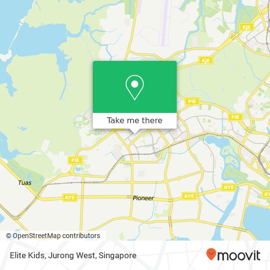 Elite Kids, Jurong West地图