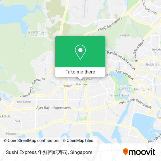 Sushi Express 争鮮回転寿司 map