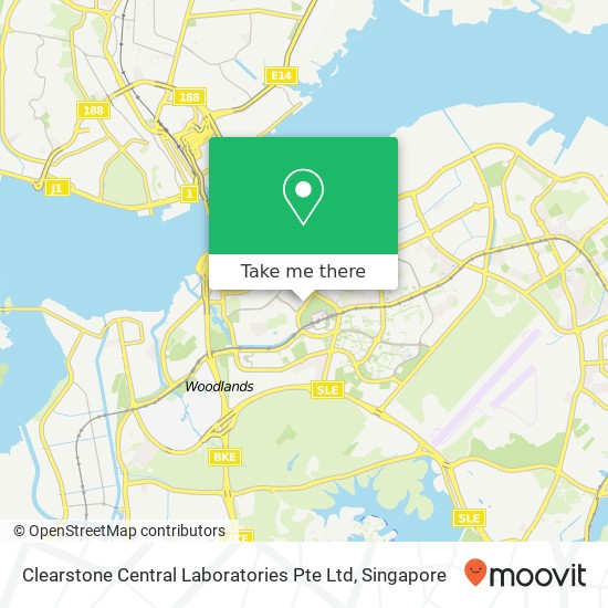 Clearstone Central Laboratories Pte Ltd map