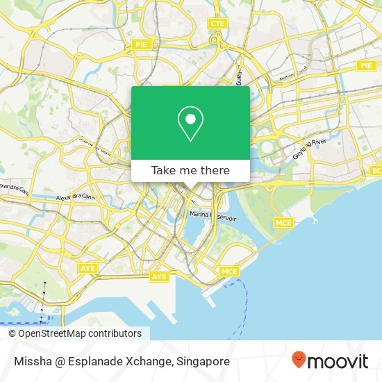 Missha @ Esplanade Xchange map