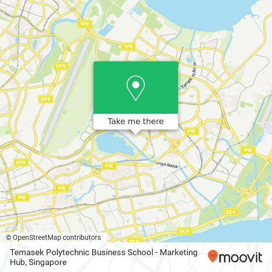 Temasek Polytechnic Business School - Marketing Hub map