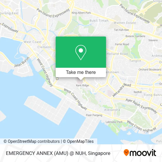 EMERGENCY ANNEX (AMU) @ NUH map