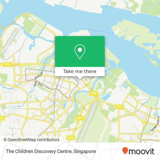 The Children Discovery Centre map