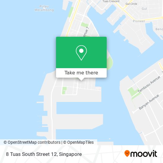 8 Tuas South Street 12 map