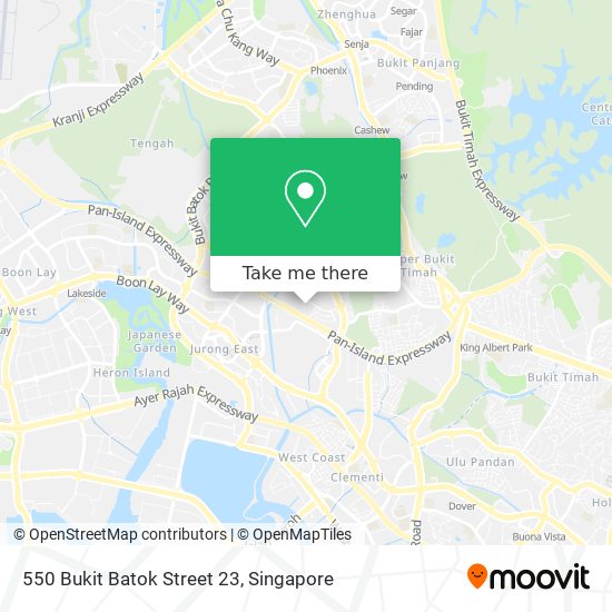550 Bukit Batok Street 23 map