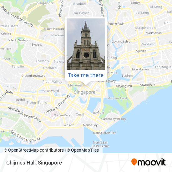 Chijmes Hall地图