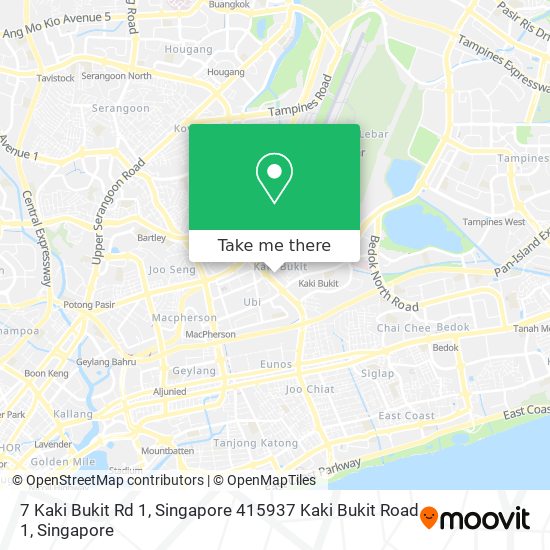 7 Kaki Bukit Rd 1, Singapore 415937 Kaki Bukit Road 1 map