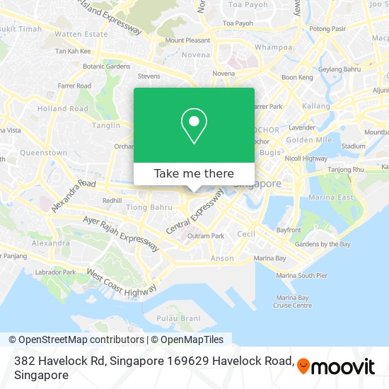 382 Havelock Rd, Singapore 169629 Havelock Road map