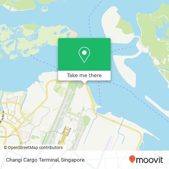 Changi Cargo Terminal map