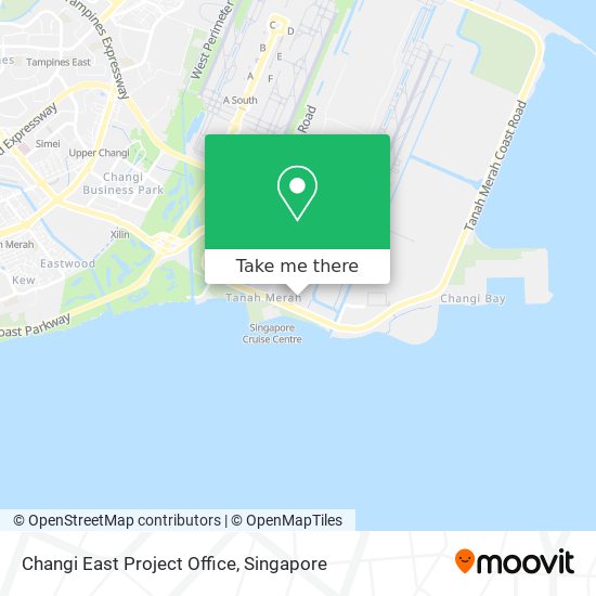 Changi East Project Office地图