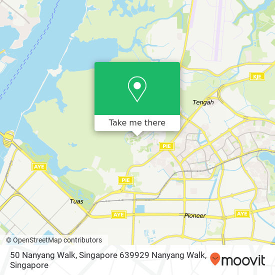 50 Nanyang Walk, Singapore 639929 Nanyang Walk map