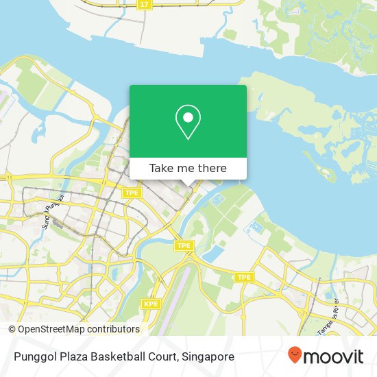 Punggol Plaza Basketball Court map