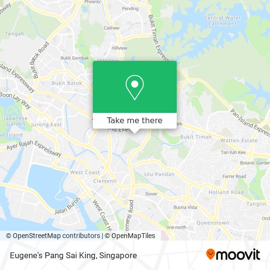 Eugene's Pang Sai King map