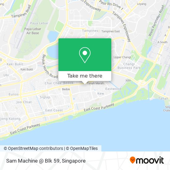 Sam Machine @ Blk 59 map