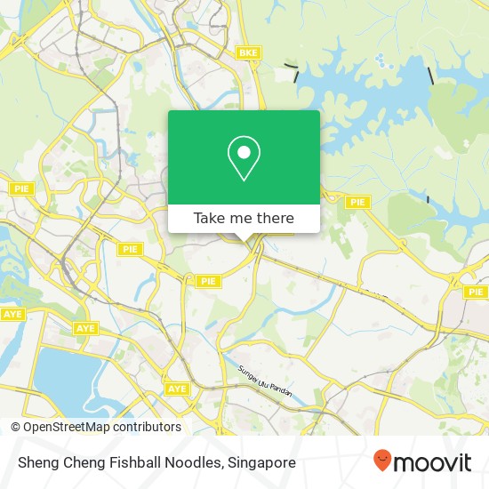 Sheng Cheng Fishball Noodles map