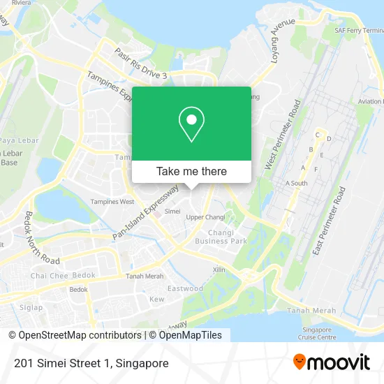 201 Simei Street 1 map