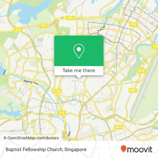 Baptist Fellowship Church map