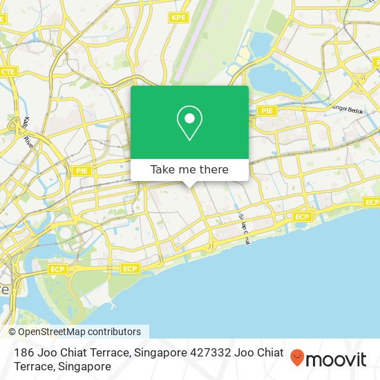 186 Joo Chiat Terrace, Singapore 427332 Joo Chiat Terrace map
