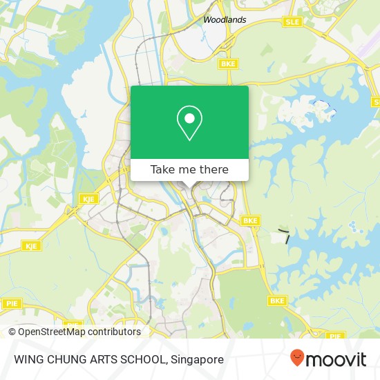WING CHUNG ARTS SCHOOL map