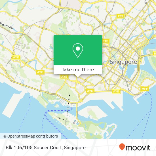 Blk 106/105 Soccer Court map