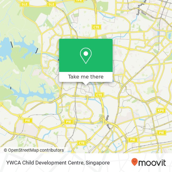 YWCA Child Development Centre map