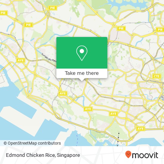 Edmond Chicken Rice map