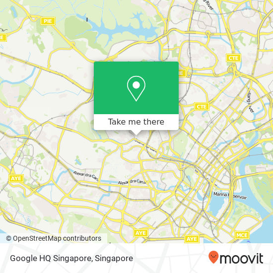 Google HQ Singapore地图