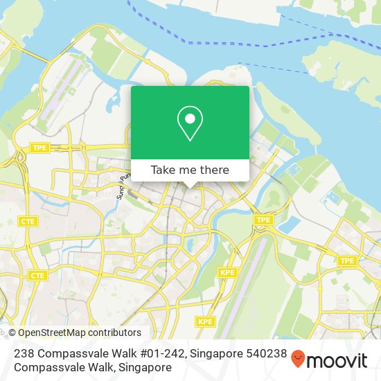 238 Compassvale Walk #01-242, Singapore 540238 Compassvale Walk map