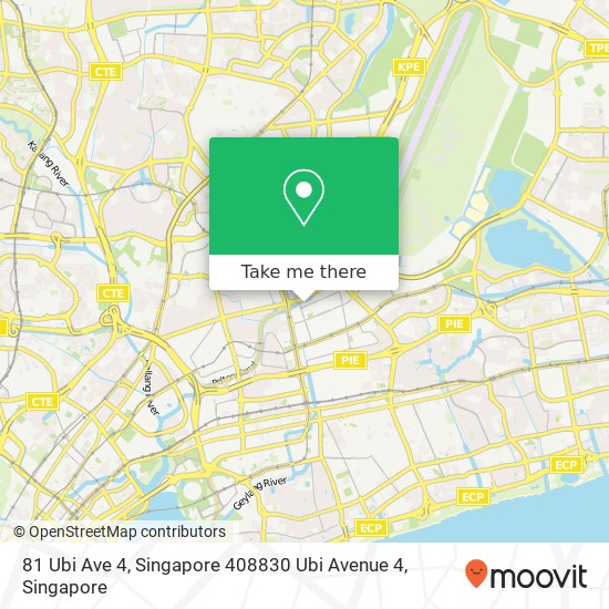 81 Ubi Ave 4, Singapore 408830 Ubi Avenue 4 map