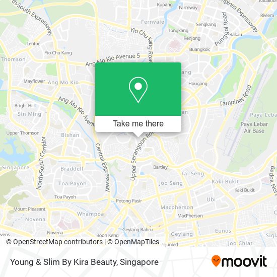 Young & Slim By Kira Beauty map