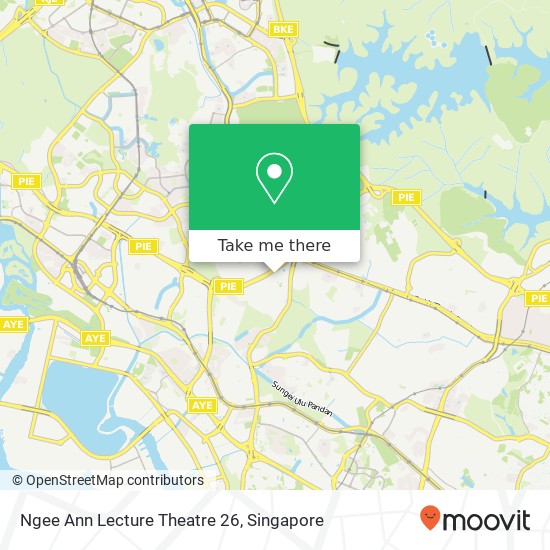 Ngee Ann Lecture Theatre 26地图