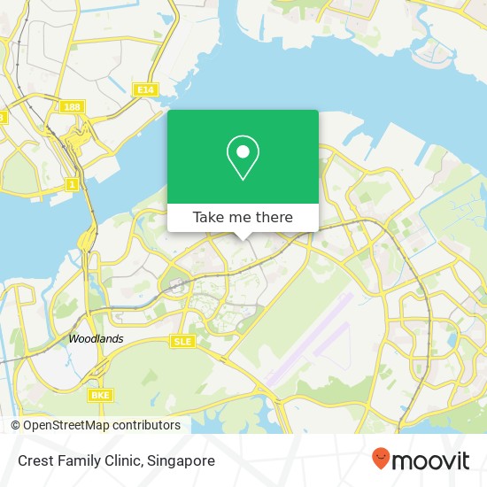 Crest Family Clinic map