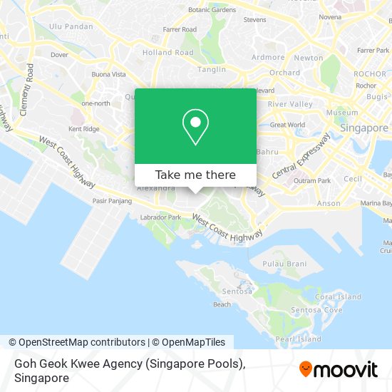 Goh Geok Kwee Agency (Singapore Pools)地图