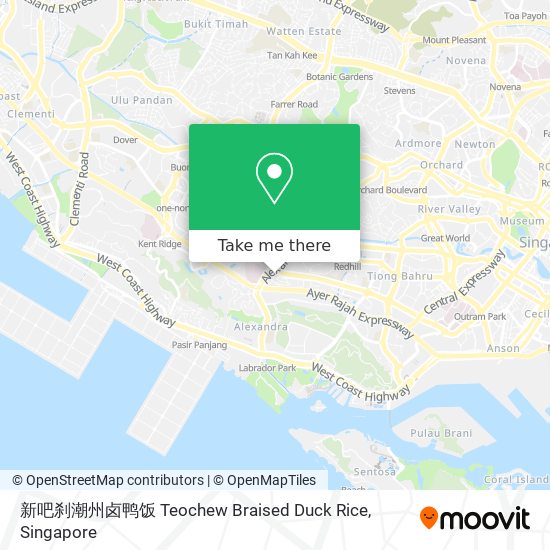 新吧刹潮州卤鸭饭 Teochew Braised Duck Rice map