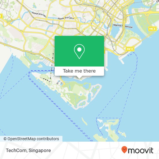 TechCom map