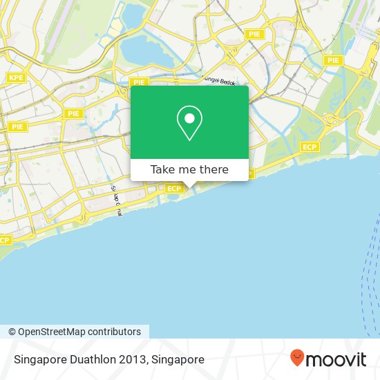 Singapore Duathlon 2013地图