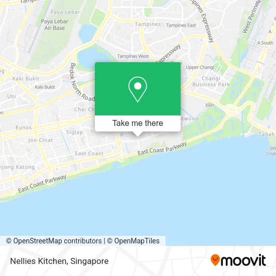 Nellies Kitchen map
