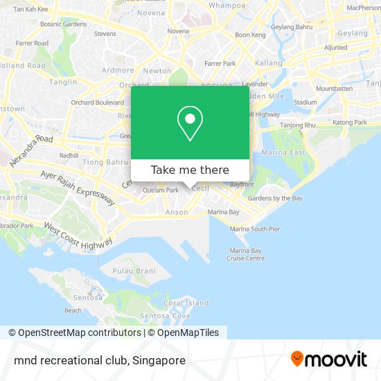 mnd recreational club map