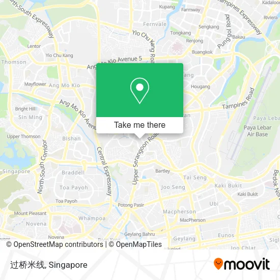 过桥米线 map