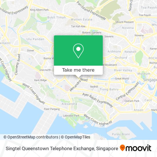 Singtel Queenstown Telephone Exchange地图