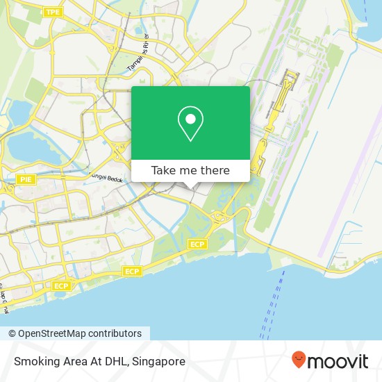 Smoking Area At DHL地图