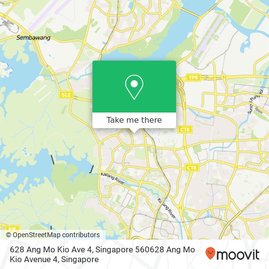 628 Ang Mo Kio Ave 4, Singapore 560628 Ang Mo Kio Avenue 4 map