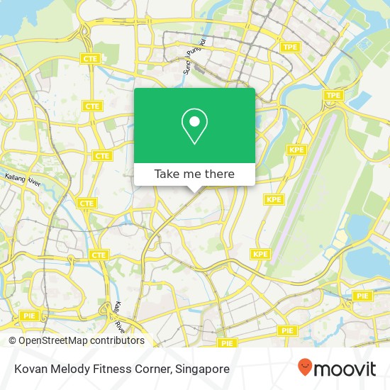 Kovan Melody Fitness Corner map