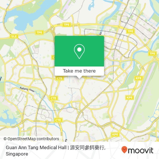 Guan Ann Tang Medical Hall | 源安同參餌藥行地图