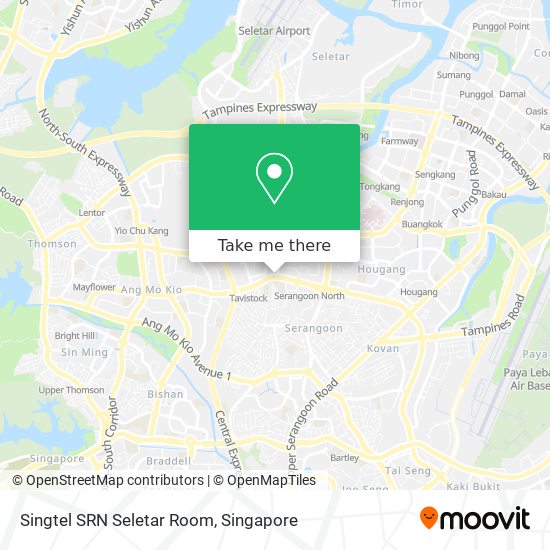 Singtel SRN Seletar Room地图