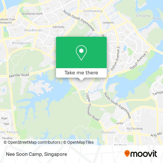 Nee Soon Camp map