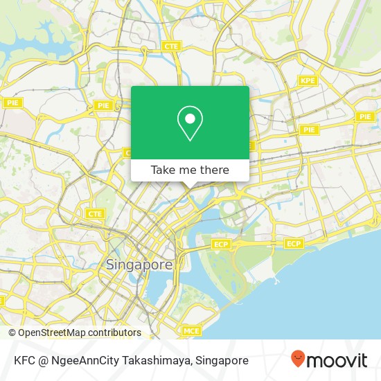 KFC @ NgeeAnnCity Takashimaya地图