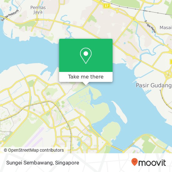 Sungei Sembawang map