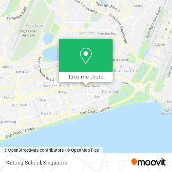 Katong School map